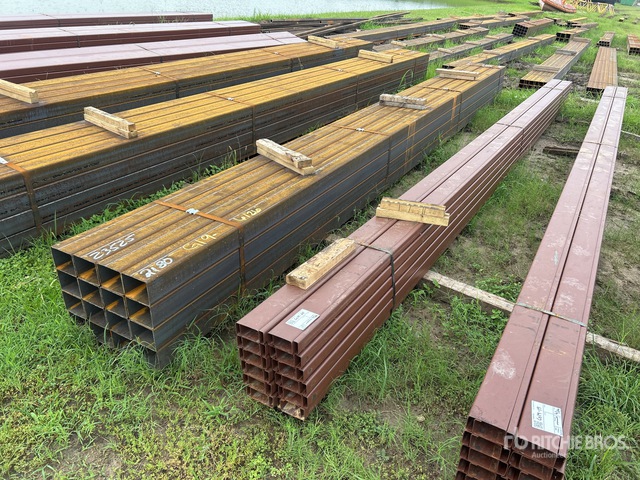 Quantity of 4 in x 20 ft C-purlin