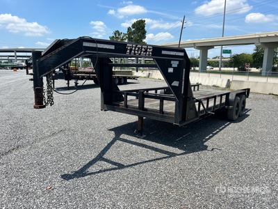 2020 Tiger 20 ft T/A Gooseneck Utility Trailer