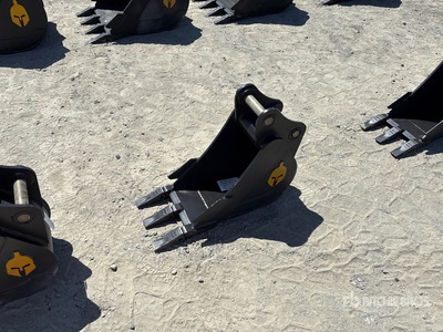 Trojan 35CL 12 in Digging Cazo para excavadora - Fits 40mm Cat 303, 303.5, 304 Case, New Holland, Kobelco SK35 Deere/Hitachi 35D/G