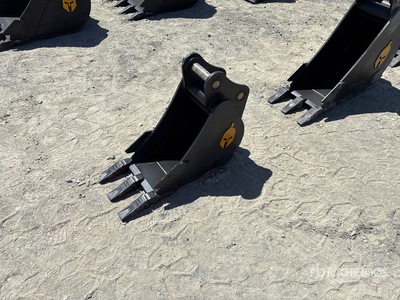 Trojan 35CL 12 in Digging Cazo para excavadora - Fits 40mm Cat 303, 303.5, 304 Case, New Holland, Kobelco SK35 Deere/Hitachi 35D/G