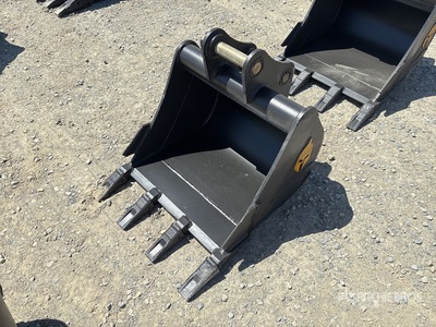 Trojan 35CL 24 in Digging Cazo para excavadora - Fits 40mm Cat 303, 303.5, 304 Case, New Holland, Kobelco SK35 Deere/Hitachi 35D/G