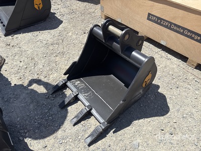 Trojan 35CL 24 in Digging Cazo para excavadora - Fits 40mm Cat 303, 303.5, 304 Case, New Holland, Kobelco SK35 Deere/Hitachi 35D/G
