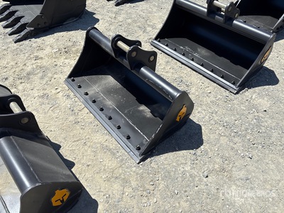 Trojan 35CL 42 in Cleanup Cazo para excavadora - Fits 40mm Cat 303, 303.5, 304 Case, New Holland, Kobelco SK35 Deere/Hitachi 35D/G