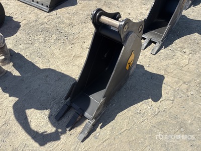 Trojan 50CL 12 in Digging Cazo para excavadora - Fits 45mm Cat 305, 305.5 Komatsu PC45/50/55 Hyundai R55, Hitachi/Deere 50D/G Case, New Holland, Kobelco SK50 Bobcat E50/341/337