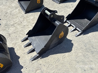 Trojan 50CL 24 in Digging Cazo para excavadora - Fits 45mm Cat 305, 305.5 Komatsu PC45/50/55 Hyundai R55, Hitachi/Deere 50D/G Case, New Holland, Kobelco SK50 Bobcat E50/341/337
