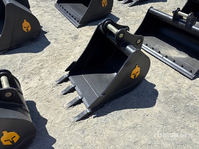 Trojan 50CL 24 in Digging Cazo para excavadora - Fits 45mm Cat 305, 305.5 Komatsu PC45/50/55 Hyundai R55, Hitachi/Deere 50D/G Case, New Holland, Kobelco SK50 Bobcat E50/341/337