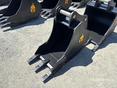 Trojan 120CL 24 in Digging Cazo para excavadora - Fits 65mm Cat 311/312/313/314 Kobelco 140 Deere/Hitachi ZX120/135 Case 130/135, Doosan DX140