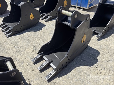 Trojan 120CL 24 in Digging Cazo para excavadora - Fits 65mm Cat 311/312/313/314 Kobelco 140 Deere/Hitachi ZX120/135 Case 130/135, Doosan DX140