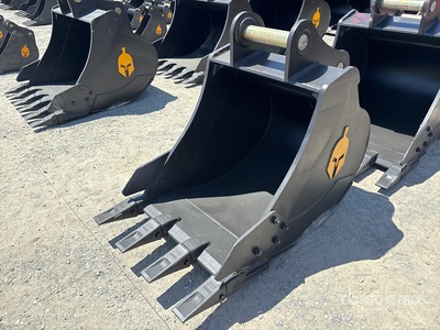 Trojan 200CL 36 in Digging Cazo para excavadora - Fits 80mm Cat 320/321/323, Hyundai R210 Komatsu PC200/220, Deere 160/200/225 Kobelco SK210, Case 210/225, Doosan DX225