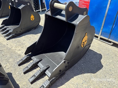 Trojan 200CL 36 in Digging Cazo para excavadora - Fits 80mm Cat 320/321/323, Hyundai R210 Komatsu PC200/220, Deere 160/200/225 Kobelco SK210, Case 210/225, Doosan DX225