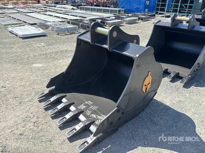 Trojan 200CL 54 in Digging Excavator Bucket - Fits 80mm Cat 320/321/323, Hyundai R210 Komatsu PC200/220, Deere 160/200/225 Kobelco SK210, Case 210/225, Doosan DX225