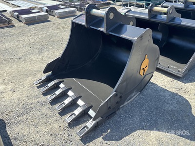 Trojan 200CL 54 in Digging Excavator Bucket - Fits 80mm Cat 320/321/323, Hyundai R210 Komatsu PC200/220, Deere 160/200/225 Kobelco SK210, Case 210/225, Doosan DX225