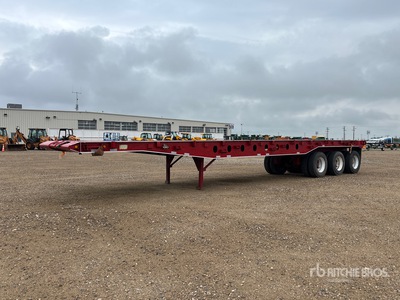 1998 Gerrys 45 ft Tri/A Flatbed 油田用フロートトレイラー