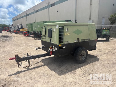 2019 Sullair 375H DOQ-JD3 Mobile Air Compressor