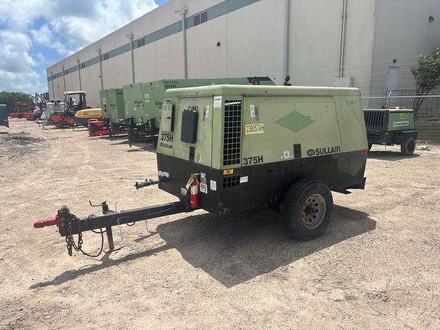 2019 Sullair 375H DOQ-JD3 Mobile Air Compressor