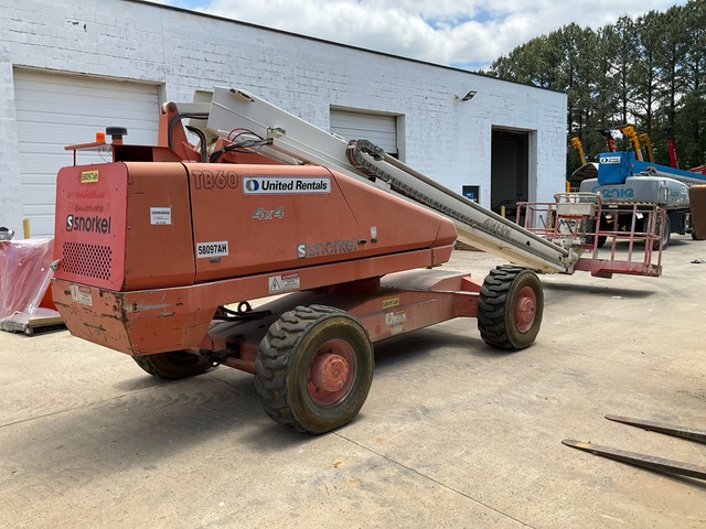 Snorkel TB60 4WD Diesel Telescopic Boom Lift Snorkel TB60 4WD Diesel Telescopic Boom Lift