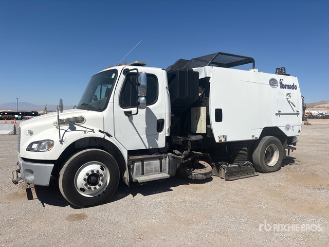 2018 Schwarze A7 Tornado on 2019 Freightliner M2 Sweeper Truck