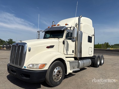 2007 Peterbilt 386 6x4 T/A Sleeper Truck Tractor