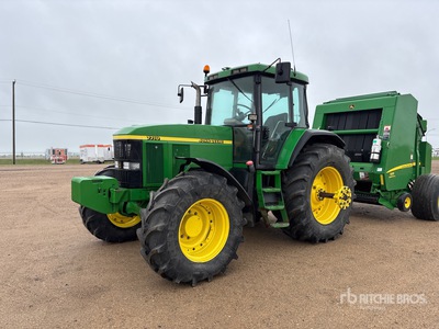 2000 John Deere 7710 4WD Tractor