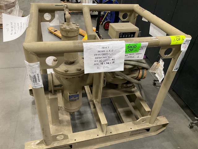 Smith SF-6V-NF Pump Meter Skid Assembly