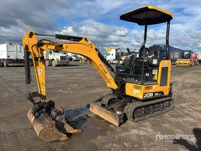 2018 JCB 18Z-1 Mini Excavator