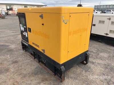 2019 AGG AF22D5 20 kVA Skid-Mounted Groupe électrogène