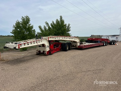 1994 Trail King T/A Beam Removable Gooseneck Lowboy Trailer