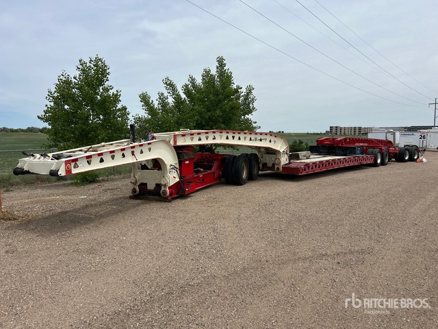 1994 Trail King T/A Beam Removable Gooseneck Lowboy Trailer