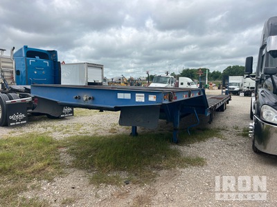 2008 Kaufman R25 25 ton T/A Lowboy Trailer
