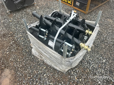 Quantity of (9) 2026 Mini Excavator Attachments (Unused)