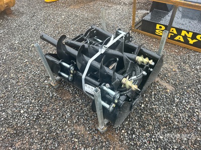 Quantity of (9) 2026 Mini Excavator Attachments (Unused)