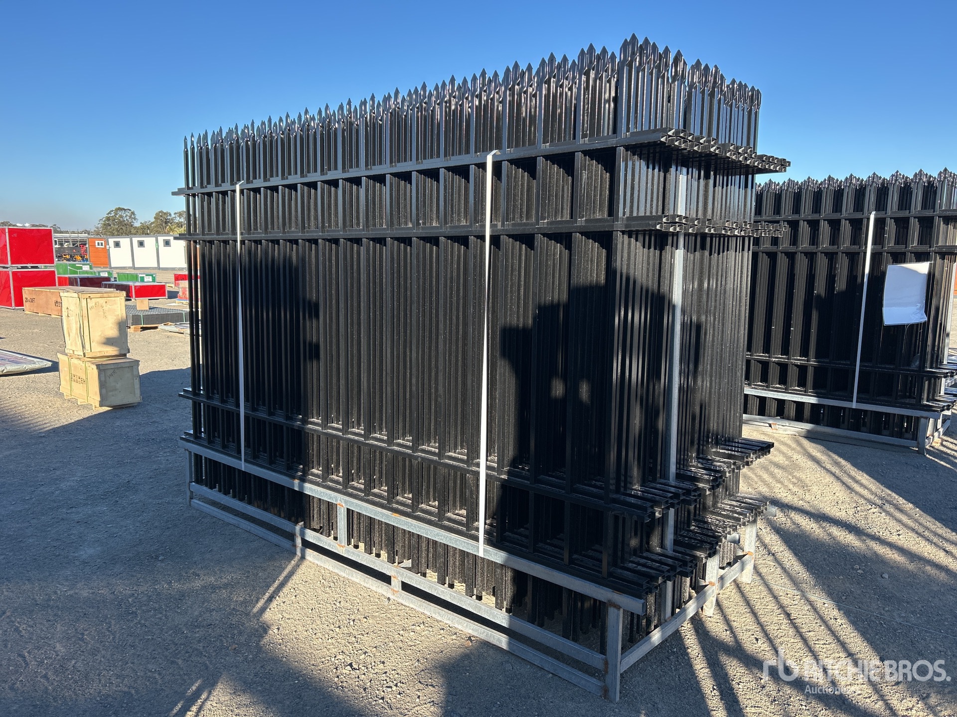 2026 Skyway SFS33-330TF 10 ft x 7 ft Wrought Iron Site Fence (Unused)