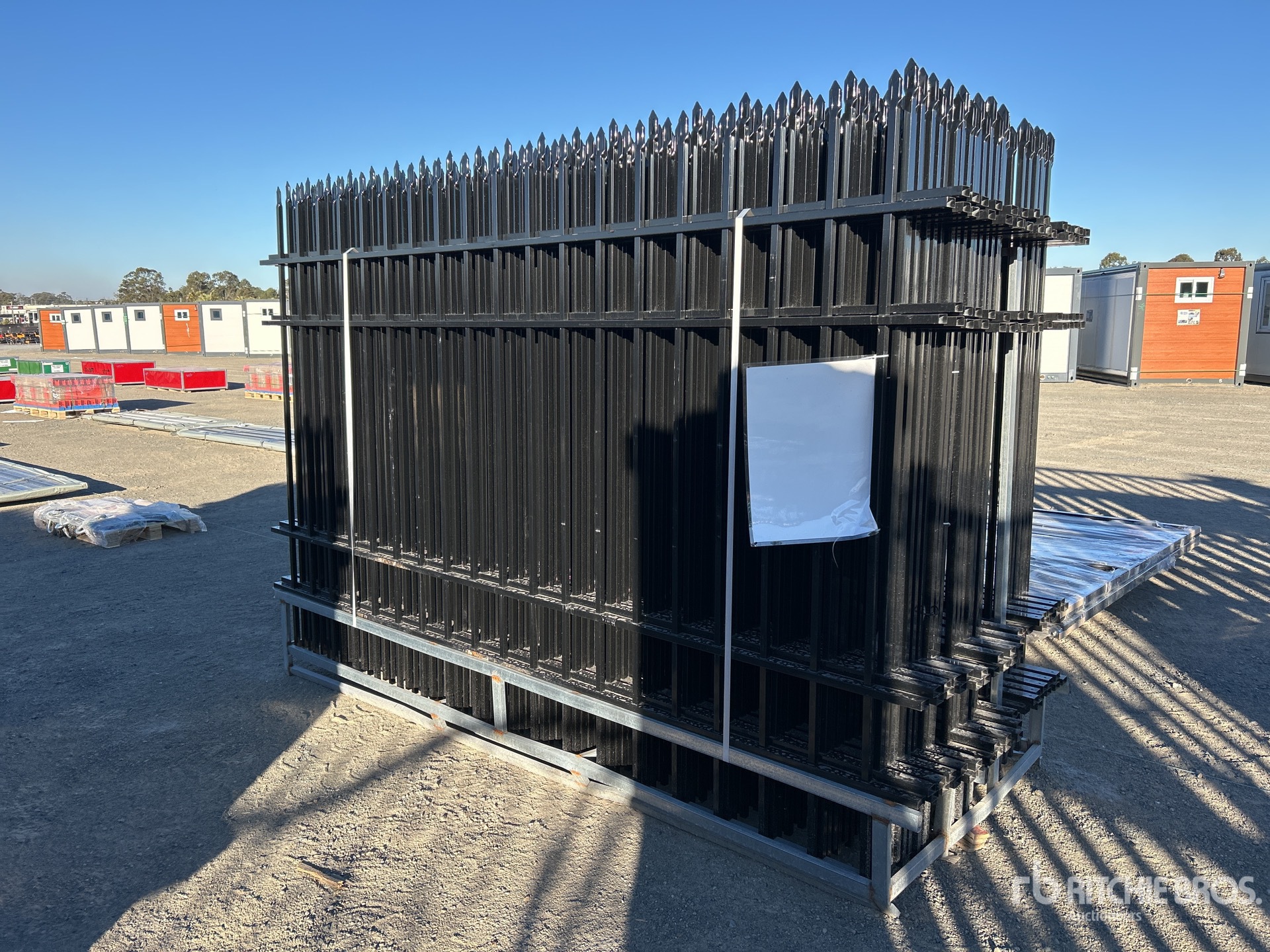 2026 Skyway SFS33-330TF 10 ft x 7 ft Wrought Iron Site Fence (Unused)