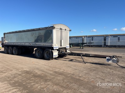 2018 BTE 9.1 m 5/Axle Dog Remolque banera