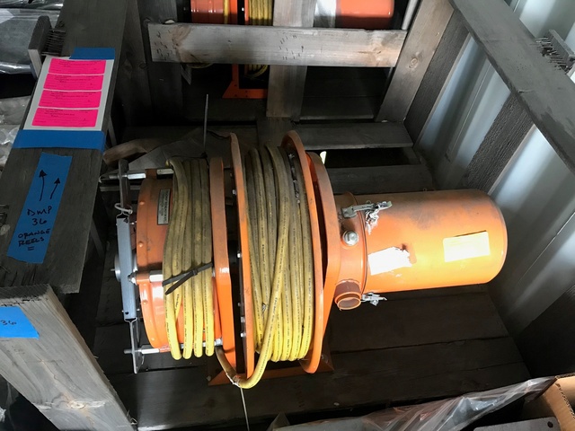 Lot of (3) Gleason S21802R-23/6M-15-1 Heavy Duty Cable Reels Lot of (3) Gleason S21802R-23/6M-15-1 Heavy Duty Cable Reels