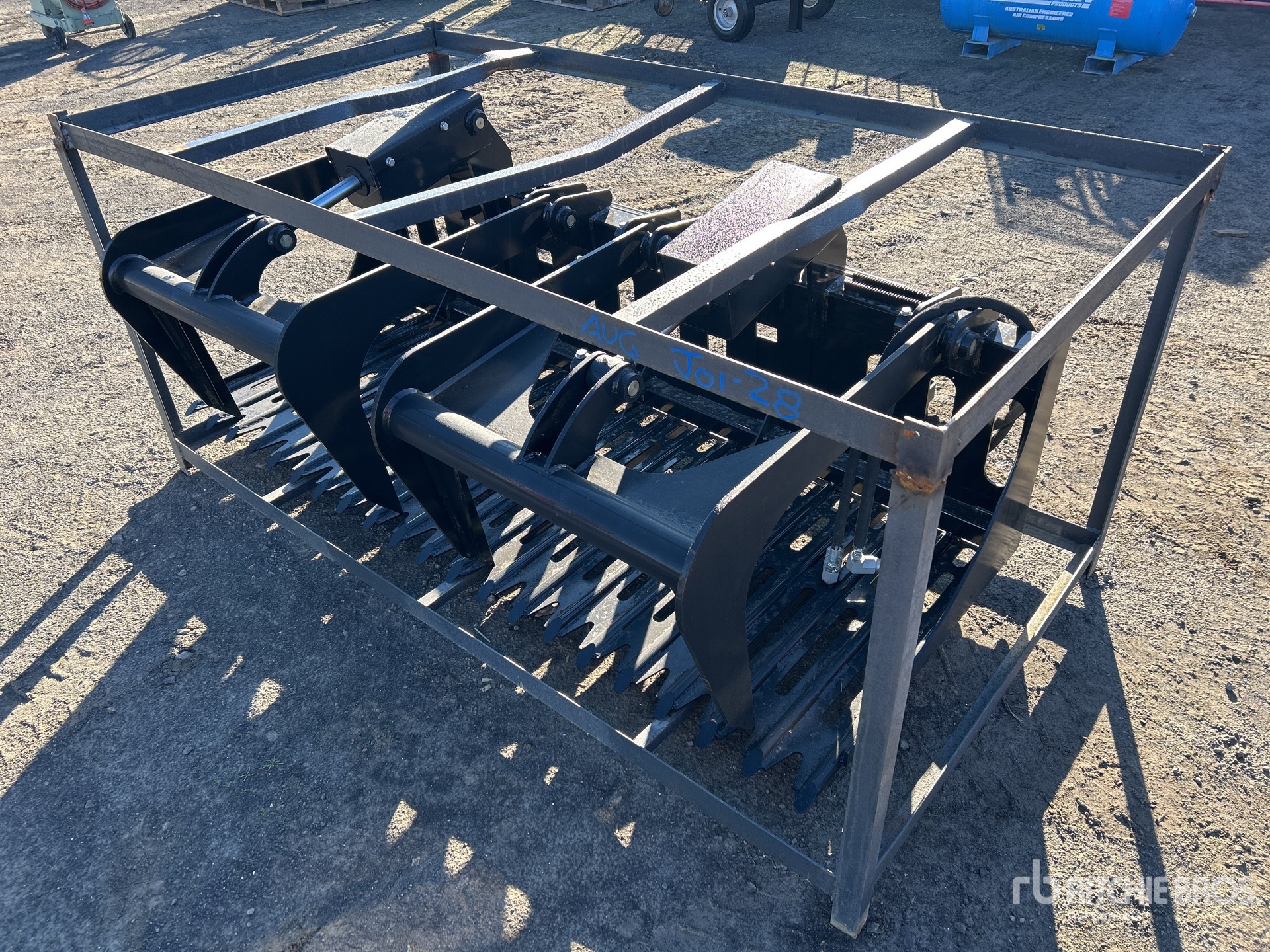 2026 Skyway WSSEG-2100 2100mm Skid Steer Grapple Bucket (Unused)