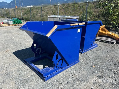 Quantity of (2) 2026 Suihe N-1CY -2 1 cyd Self-Dumping Hopper (Unused)