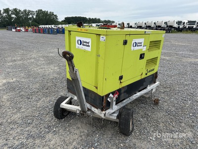 2014 Gesan DPS13 12 kVA Skid-Mounted Generator Set