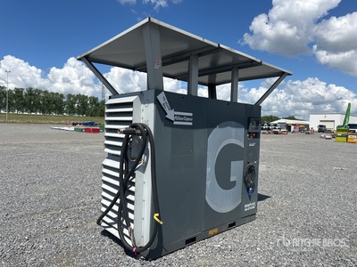 2018 Atlas Copco GA55 Skid-Mounted Electric Air Compressor
