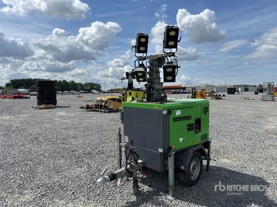 2019 Atlas Copco Light H5+ 9M DIESEL 3X320W MOBILE Tour d'éclairage