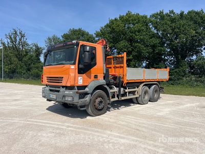 Iveco Camion Benne Avec Grue Tipper Truck w/Crane
