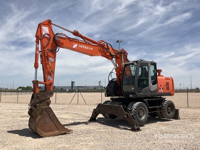 2008 Hitachi ZX170W-3 Wheel Excavator