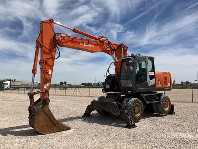 2007 Hitachi ZX170W-3 Wheel Excavator