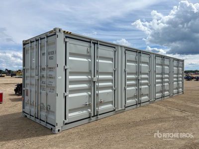 2026 40 ft High Cube Multi-Door Storage Container