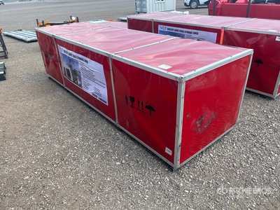 2026 SKLP SK-S5025 25 ft x 50 ft Large Scale Garage Storage Shed (Unused)