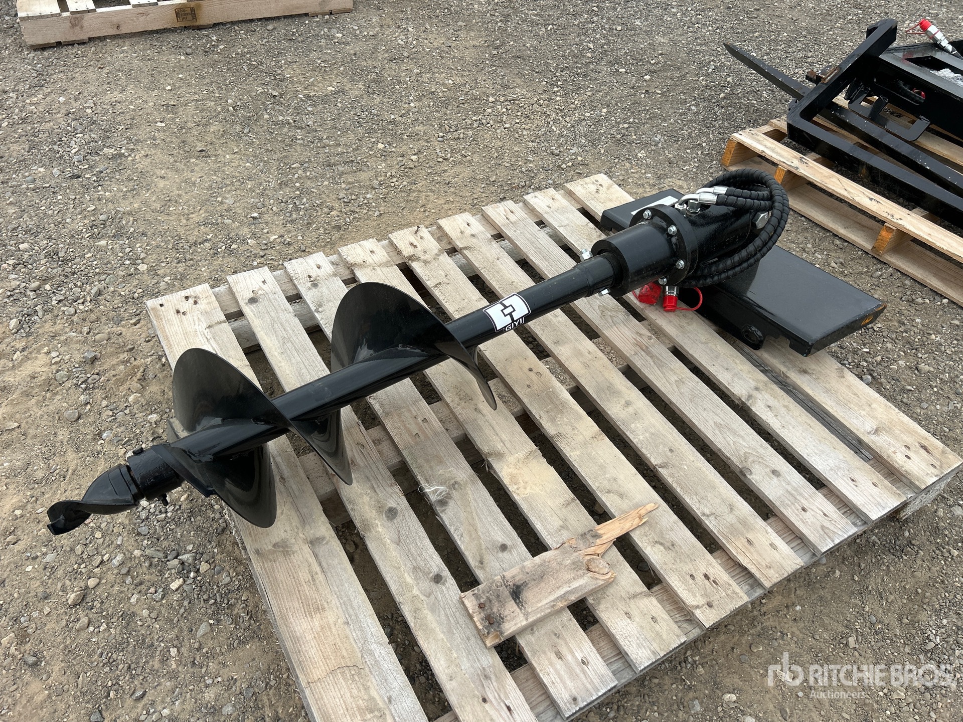 2026 GIYI 12 in Mini Skid Steer Auger (Unused)