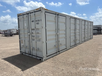 2026 40 ft High Cube Multi-Door Open-Sided Opslag container