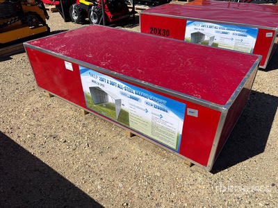 2026 SKLP SK-ZP20 20 ft x 30 ft All Steel Garage Carport (Unused)