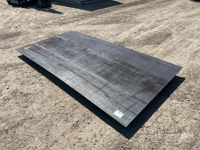 2026 SKLP 5 ft x 9 ft 10 in (3/8 in Thick) Steel Plate Divers - Magasin, entrepôt, consommateur (Unused)