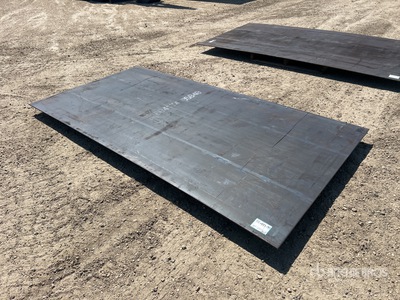 2026 SKLP 5 ft x 9 ft 10 in (3/8 in Thick) Steel Plate Divers - Magasin, entrepôt, consommateur (Unused)